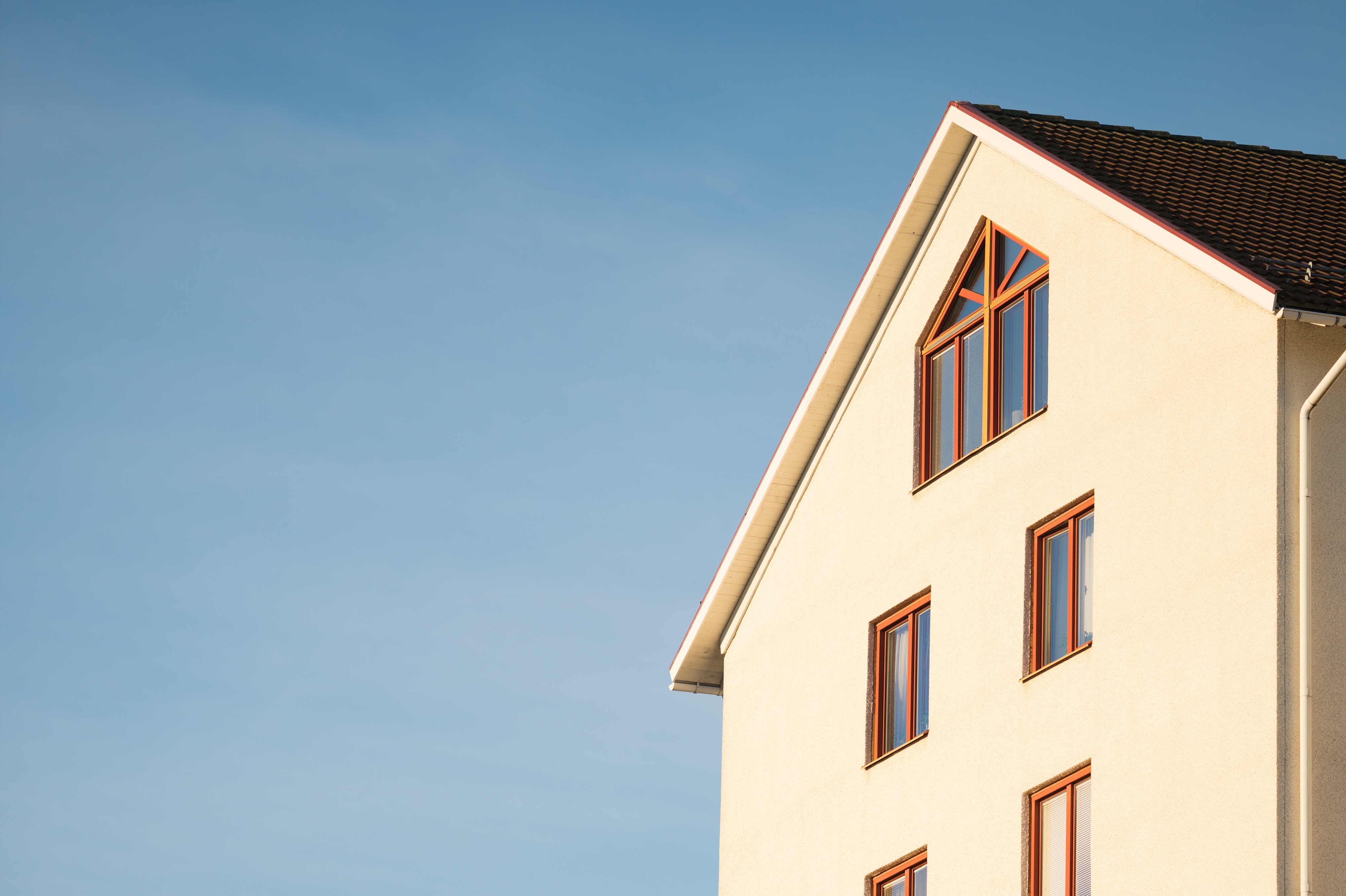 Bannière d'accueil représentant une maison